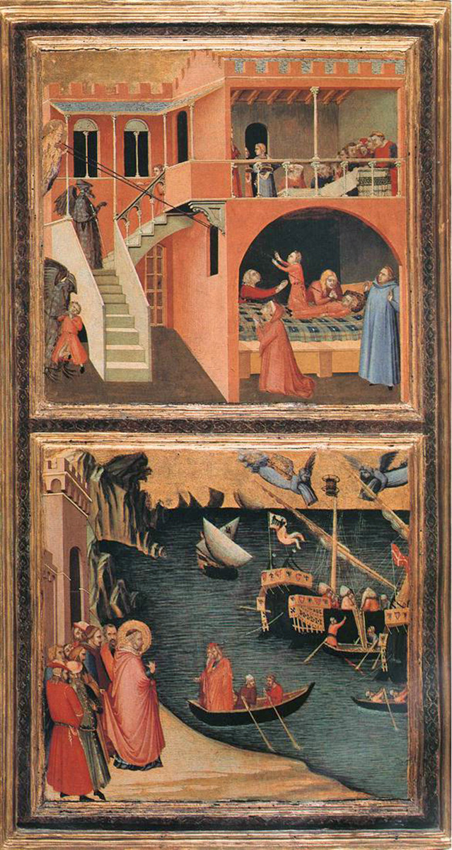 scenes of the life of saint nicholas